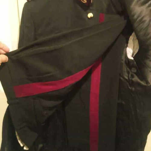 Uniform of Medical Corps Lieutenant Colonel, dark blue, like new, 50+ years old