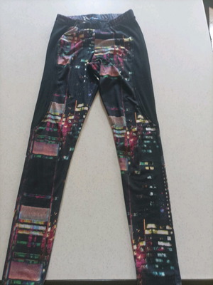 Adidas women's leggings used, size Small