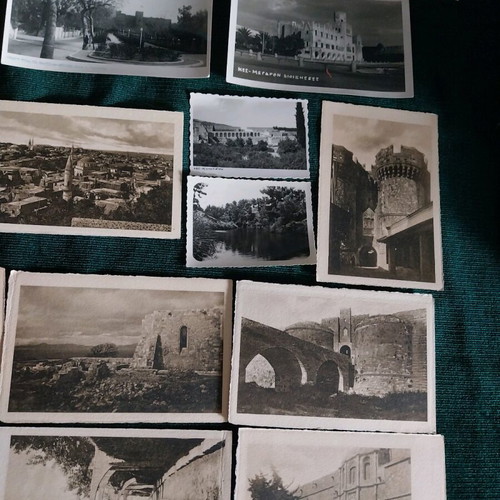 Rhodes and Kos postcards like new, pack of 17 old