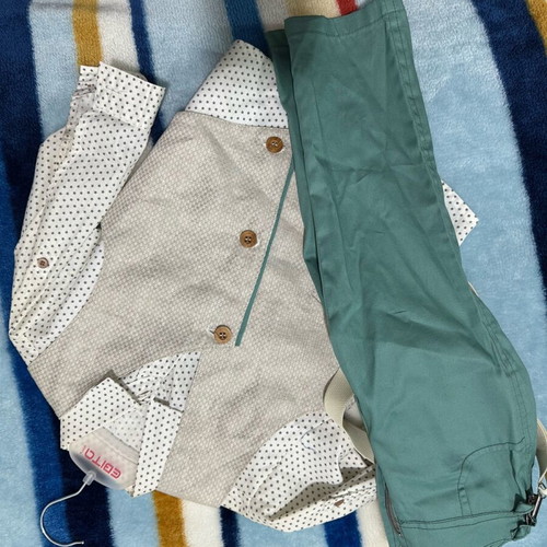 Baptism or formal set for boy 2 years old new