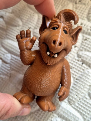 ALF извънземна пластмасова фигура от телевизионен сериал 1980
