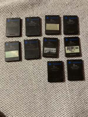 PlayStation 2 μνήμες μεταχειρισμένες, 100% λειτουργικές