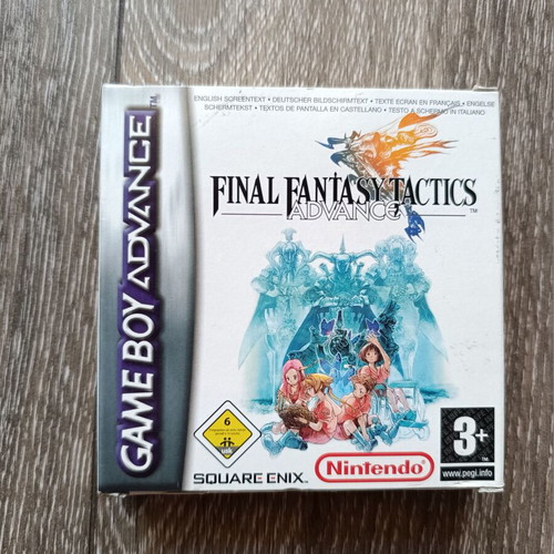 Final Fantasy Tactics ADVANCE for Gameboy Advance like new, complete in box