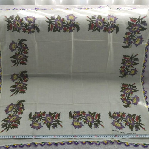 Lace headscarf new, single-hook from dowry