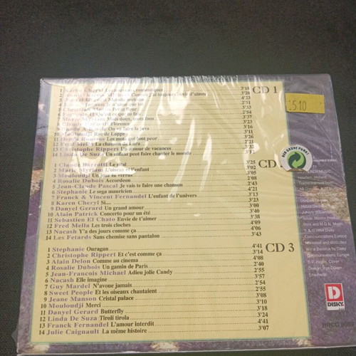 Ay pays Des chansons 3 CD box like new