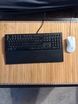 Razer Ornata Chroma V3 keyboard and DeathAdder Essential mouse set like new