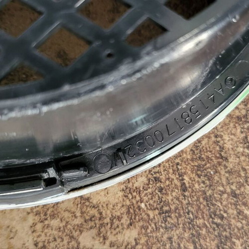 Mercedes emblem from Citan 2020 commercial truck hood like new