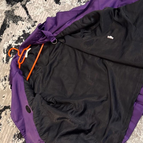 Purple outerwear like new, size S