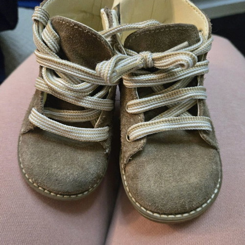 Gorgino Boots No20 like new, beige and brown