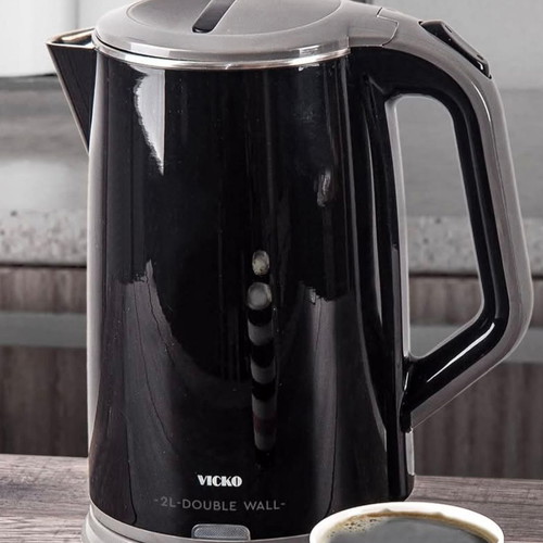 Electric kettle 2L with double wall, like new