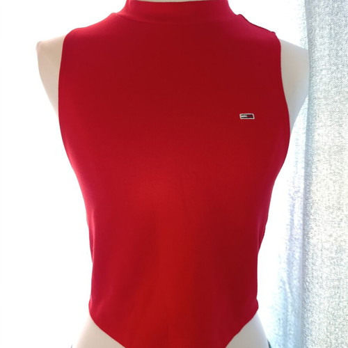Tommy Hilfiger Crop Top red size S like new