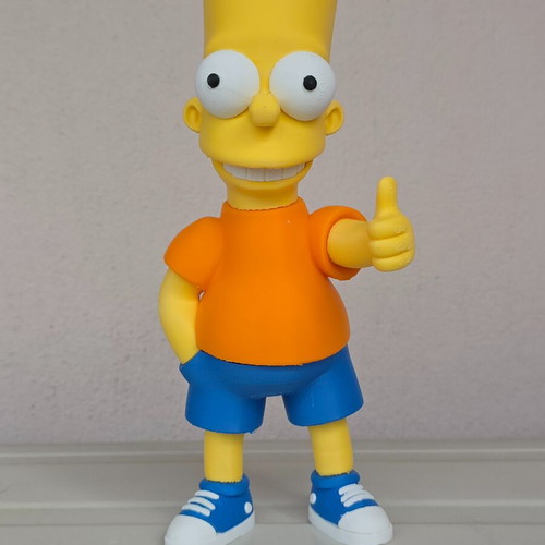 Bart Simpson figure new