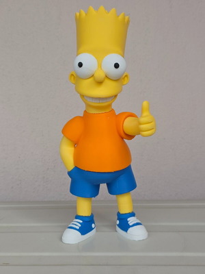 Bart Simpson figure new