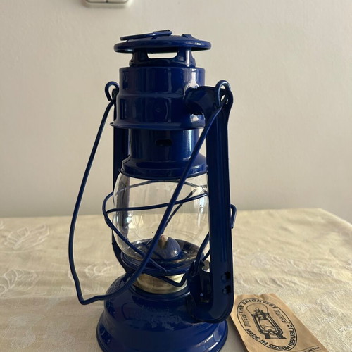 Meva 863 storm lantern like new, made in Czech Republic