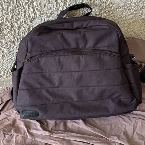 Minene Nicky Changing Bag Black Denim like new