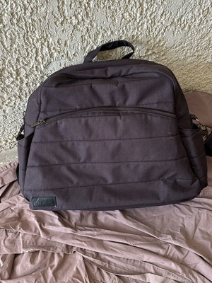Minene Nicky Changing Bag Black Denim like new