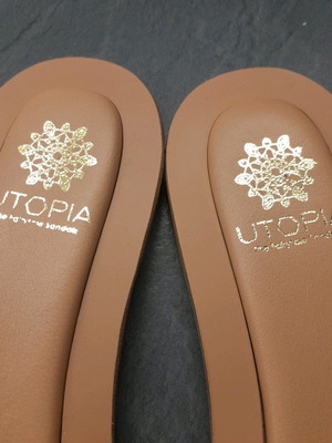 Utopia sandals new, beige, size 37