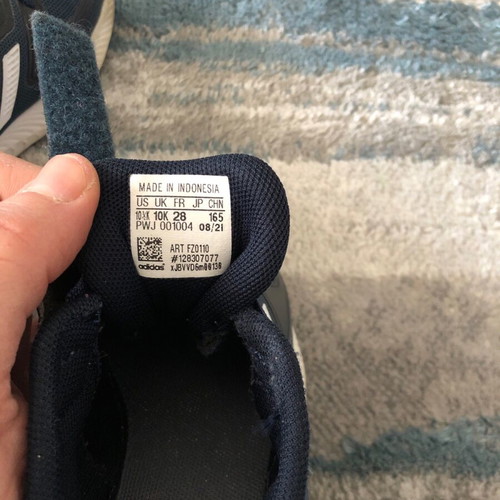 Adidas Runfalcon athletic shoes used, size 28, blue