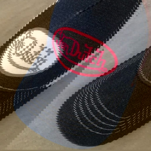 Καπέλο Von Dutch Y2K Τζιν Και Φούξια Σαν Καινούριο