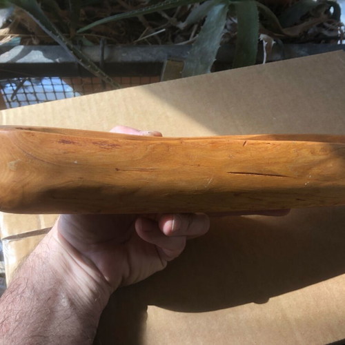 Handmade wooden item from elm new
