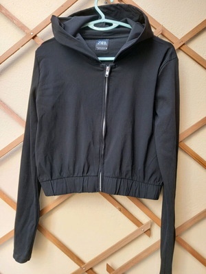 Zara women's cardigan size M like new, black