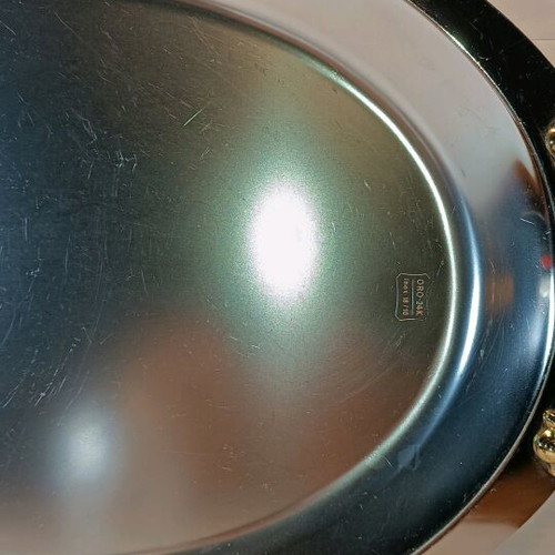 Serving tray used stainless steel 41x27