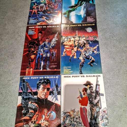 Nick Fury vs. S.H.I.E.L.D. Complete Series 1-6 Marvel like new