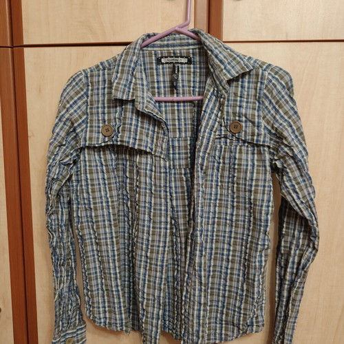 Women's long-sleeve checked shirt Sprider like new, size S