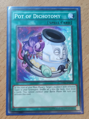 Pot of Dichotomy Yu-Gi-Oh! κάρτα μεταχειρισμένη