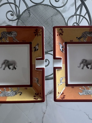 Hermes ashtrays new, set of 2 or single