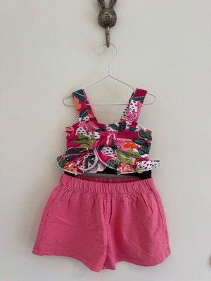 Σετ Mayoral για 3 ετών σαν καινούργιο, κόκκινο και πολύχρωμο