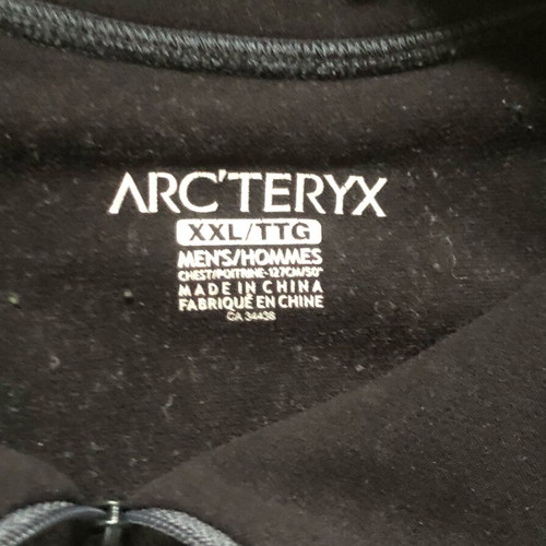 Arc’teryx Polartec XXL gray like new