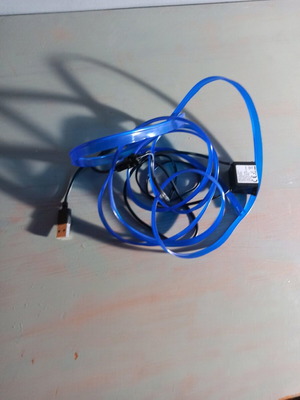 Blue led strip for office like new