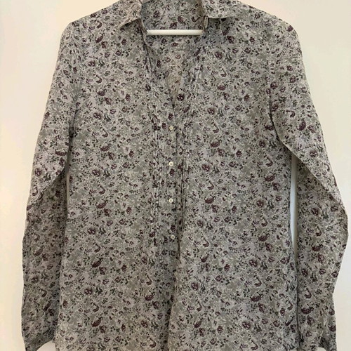 Massimo Dutti women's shirt like new with floral pattern