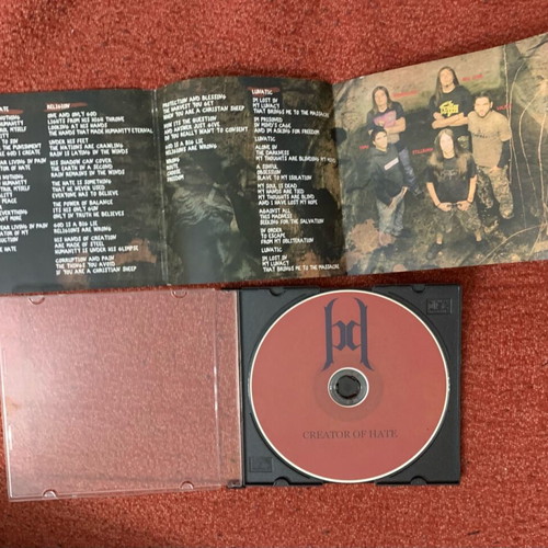 Bloody Donation Creator Of Hate CD like new, metal