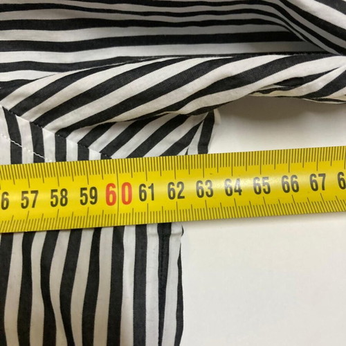 Ralph Lauren Black White Striped Dress Shirt XL