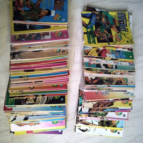 Mikros Ippotis comics used, set of 50 issues