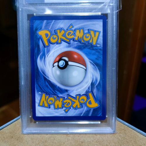 Natu Shiny Pokemon Card graded 10 like new