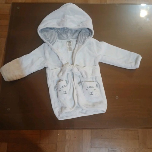 Carter's baby bathrobe 0-9 months new