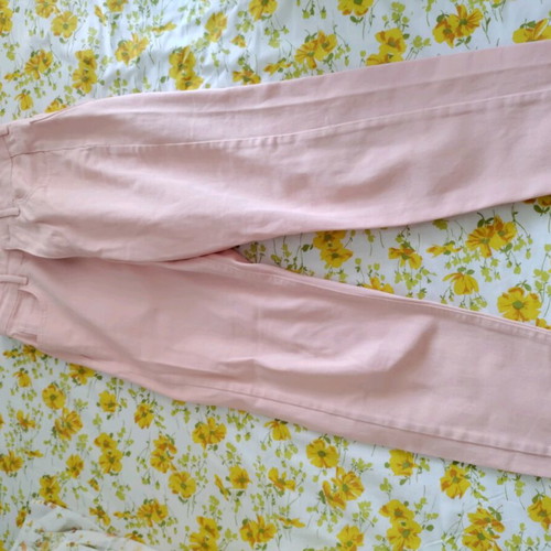 Jeans salmon color like new, size S / 36 / 8
