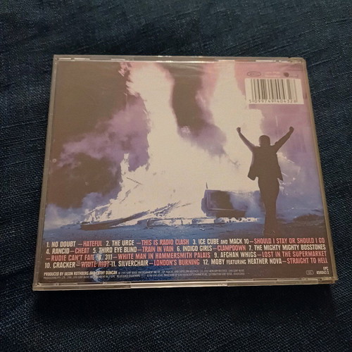 Burning London The Clash Tribute CD album like new, punk