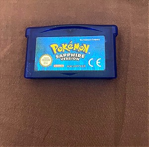 Nintendo gameboy  pokemon sapphire αυθεντική