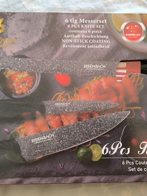 Knife set 6 pcs