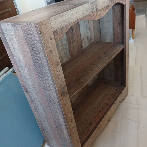 Wooden bookcase shelf, new