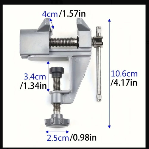 Aluminum Mini Vise new, durable alloy