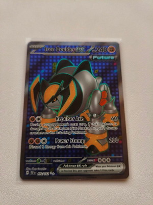 Pokemon Iron Boulder EX Temporal Forces Ultra Rare new