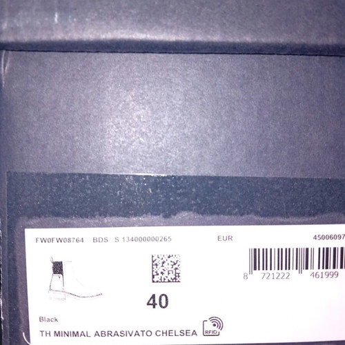 Tommy Hilfiger Chelsea Boots new with tags, black, size 40