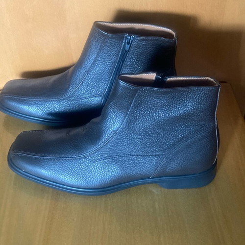 Fentini Leather Men's Brown Ankle Boots Like New