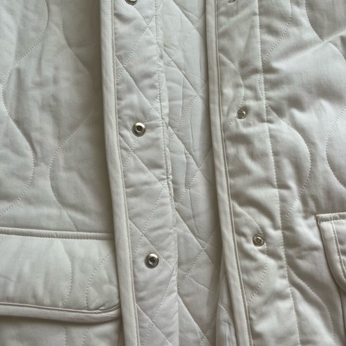 Sezane jacket size 40 white like new