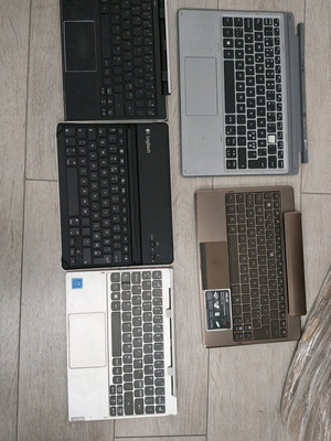 Keyboards used, various brands for computers and tablets, pack of ~50